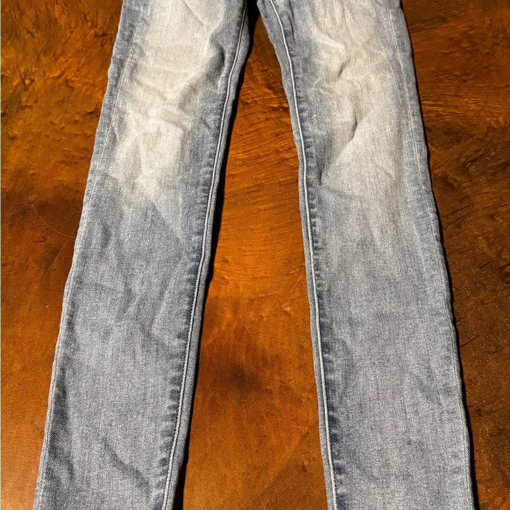 American Eagle Outfitters Light Blue Skinny Jeans jeggings - Picture 2 of 7